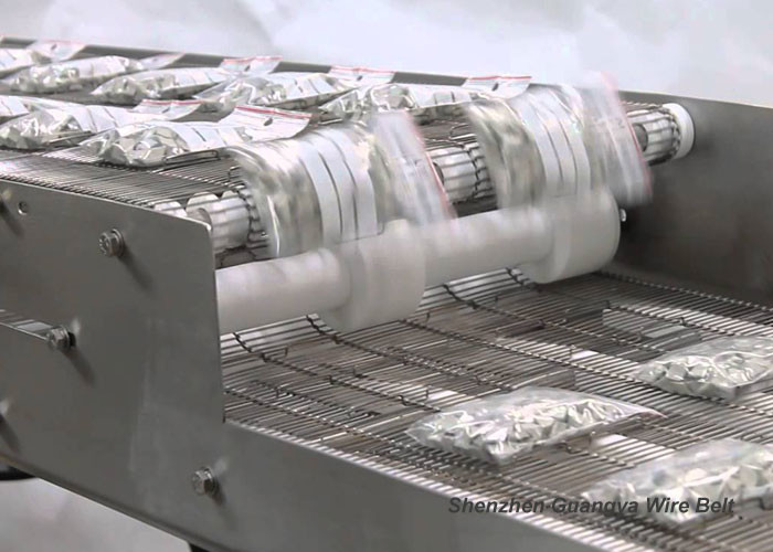 Stainless Steel Conveyor Belt For Food Industry , Food Processing Conveyors High Load