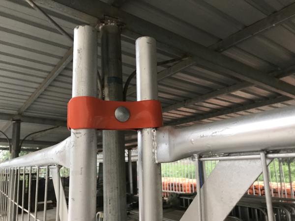 22.00kg Temporary Barrier Fencing / Construction Site Fencing Q235 Steel