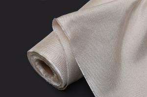 Quality White High Temperature Fiberglass Cloth High Silica Fiberglass Fabric For Industry wholesale