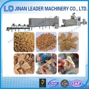 Quality Low consumption soybean protein production line extruder machine wholesale