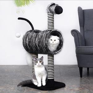 Quality Sustainable Cute Zebra ODM Cat Scratcher Tree wholesale