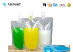 Transparent Fruit Juice PET Stand Up Spout Pouch
