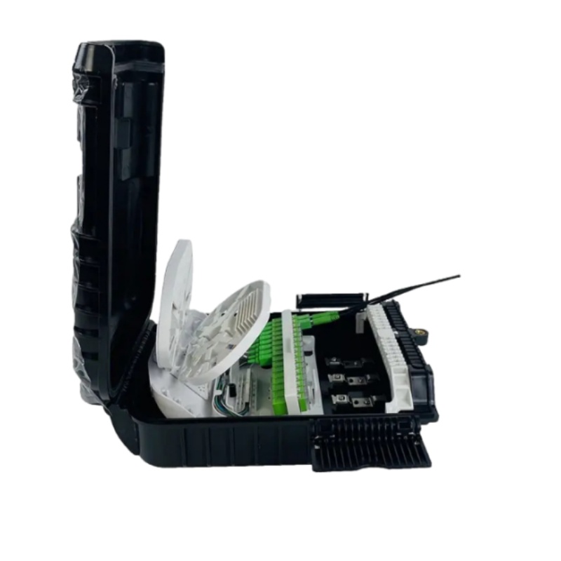 10- FTTH 16-Core Waterproof Fiber Optic Terminal Box for Indoor/Outdoor Distribution