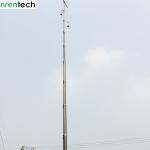 25m locking pneumatic telescopic mast 150kg payloads-NR-4.4-25-150L-10S-98-316