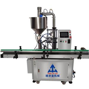 Quality Single Head Quantitative Lotion Filling Machine 1200w 220V Pneumatic wholesale