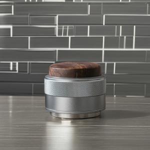 Quality 58mm 53mm 51mm Espresso Machine Wood Material Hand Press Coffee Tamper Custom Logo wholesale