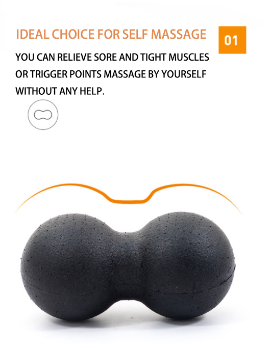 24CM Adjustable EPP Peanut Foam Roller Ball For Back Massage Roller Body Buliding