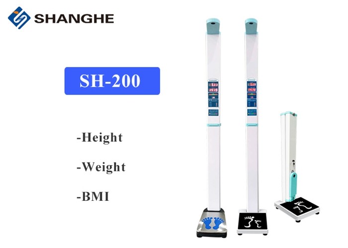 Health Tool Microcomputer EUIPO Ultrasonic Height And Weight Machine