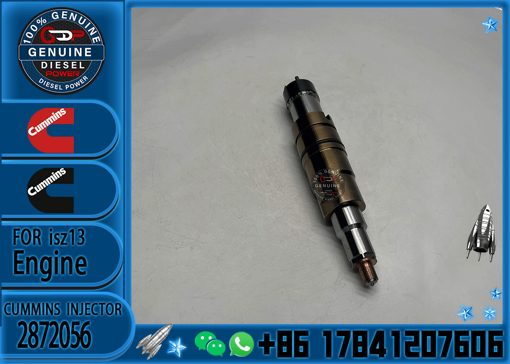 Construction Machinery PartsFuel Injector For ISZ13 Diesel 4327147 2872056 2872284 4397488For CUMMINS Diesel Engine