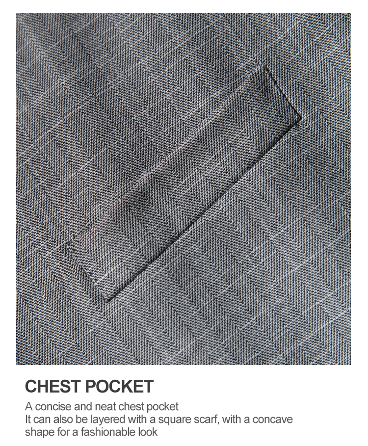 Support 7 Days Sample Order Lead Time Woven Slim Work Vest for Groom's Wedding Suit