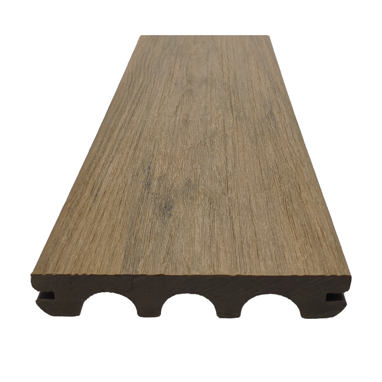 Public Projects' Top Pick Foamed PVC Co-extruded with ASA Coating WPC Composite Decking
