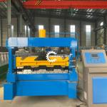 High Rib Steel Structure Floor Deck Machine 380v