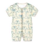 Summer Wholesale Baby Romper 100% Cotton With Printing Custom Unisex Baby