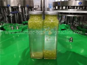 Quality 3000 BPH Fruit Juice Packaging Machinery , Rinsing Pulp Filling Plant wholesale