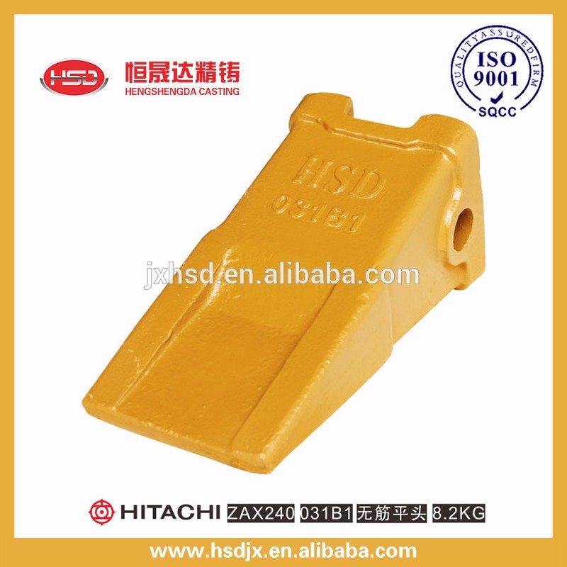 ZAX240 high quality excavator spare parts bucket teeth