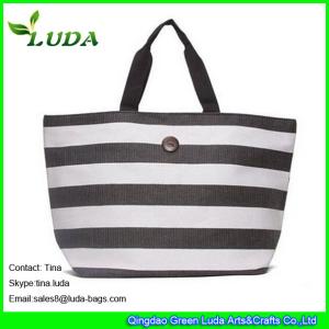 Quality LUDA cute totes oversized women tote paper straw beach bags wholesale