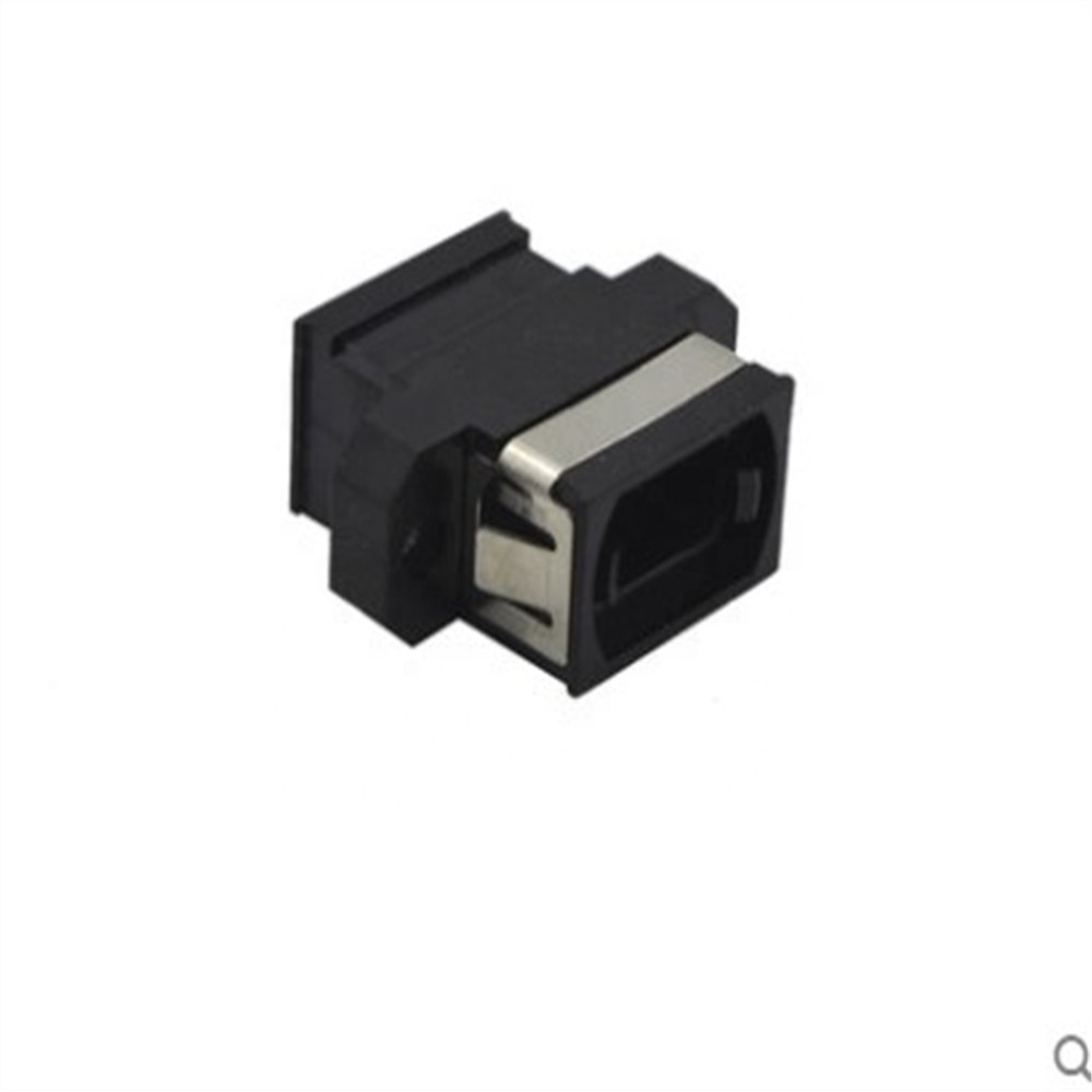 Single Mode 1260nm 1650nm MPO Fiber Optic Adapter ABS Plastic