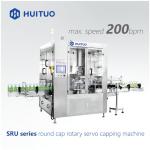 Automatic PET Bottle Glass Cleaner Rotary Capping Machine For Spray Trigger
