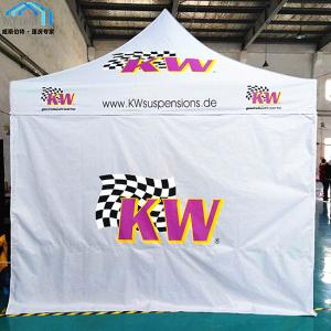 Quality Pop Up Folding Party Tent Exterior Print Logo Oxford Fabric Cover wholesale