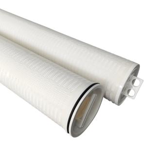 China Nominal Rating 10 Micron 40 Inch PP Pleated High Flow Filter Cartridge on sale