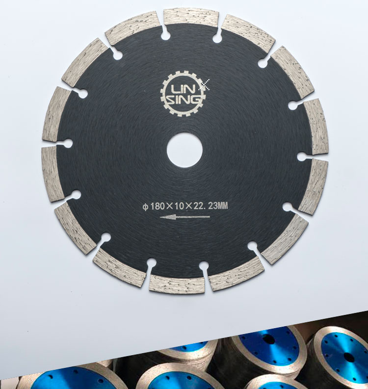 9" 230mm Laser Segmented Diamond Cutting Disc for Granite Marble Concrete Ceramic Tile