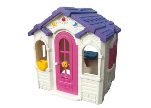 Quality Children Loving Plastic Toy House Galvanized Pipe Material CE Certificate wholesale