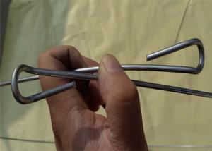 Quality 8 Feet Length Bale Ties Wire Galvanized Double Loop wholesale