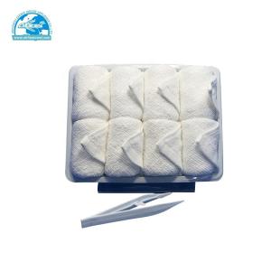 Quality disposable Hot Face Bleached Airline Plain Towel wholesale