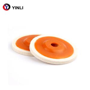 Quality Wear Resistant Wool Felt Wheel 150mm Diameter For Polishing wholesale