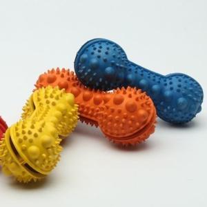 Quality 15cm Rubber Chew Toys Food Dispenser Durable Dog Chew Toys wholesale