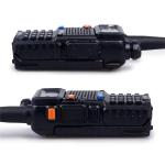 8w 10w Handheld Radio Walkie Talkie 128 Channels Dual Band 1800m Ah Li-ion