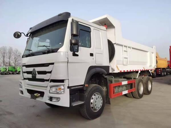 Front Lifting Style Dumping Type 10 Wheels 371HP Sinotruk HOWO 6X4 Used Tipper