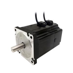 Quality NEMA34 size 86mm Stepper motors with permanent magnet brake motor torque 4.5N.m(643oz-in) shaft diameter 12.7/14mm 6.0A wholesale