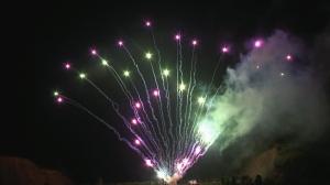 Quality Mandarin 100 Shots Christmas Festival Cake Fireworks Outdoor Professional wholesale