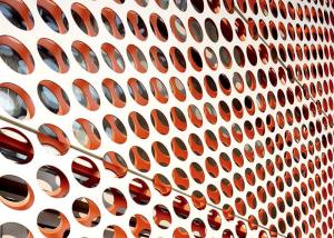 Quality Perforated Aluminum Sheet , Aluminum Perforated Metal Panel Lightweight Is Suitable For Architectural Decoration wholesale