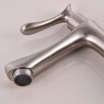 Stylish Zinc Single Cold Water Basin Tap 300000 Times Lifetime