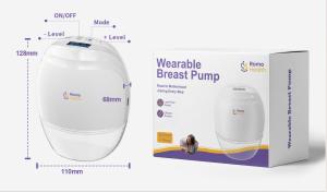 Quality Silent Electric Wireless Breast Pump wearable Handsfree 3 Modes 8 Levels OEM wholesale
