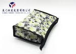 Fashionable Ladies Hand Canvas Cosmetic Bag 19cm Height Rectangle Shape