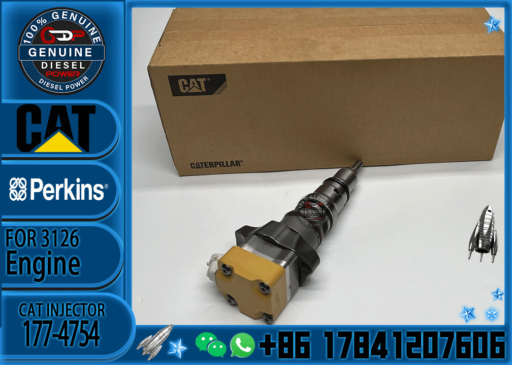 Excavator Parts CAT E 322C 325C 3126B Engine Diesel Fuel Injector 177-4754 1774754