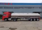 3 BPW Axles 36000 Liters Stainless Steel Oil Tank Trailer