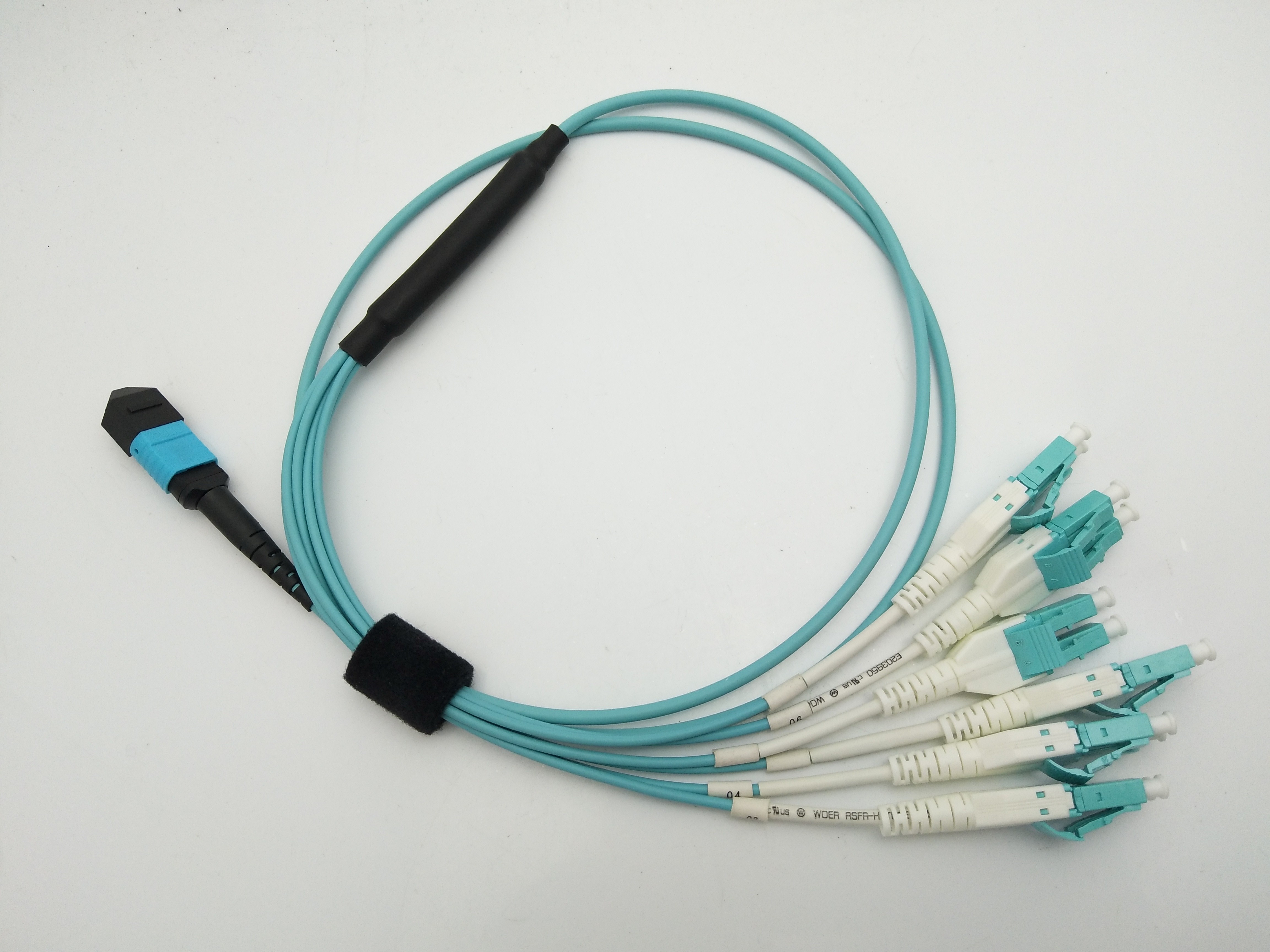 LC DX Mutilmode OM4 OM3 Breakout Patch Cord
