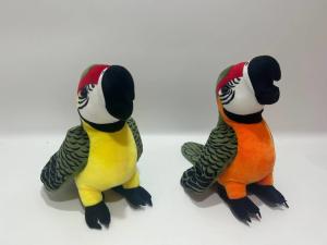 Quality 22cm Two-Tone Parrot Stuffed Stuffed Toys For Kids Cute Stuffed PP Cotton Toys wholesale