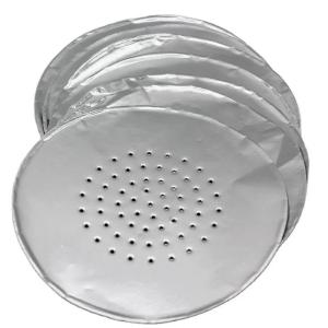 Quality Disposable Shisha Aluminium Hookah Foil Paper Sheets With Holes Treatment Composited wholesale