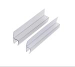180 Degree Waterproof Rubber Sealing Strip for 3/8" Glass Shower Screen PVC