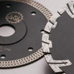 140 Teeths Silent Mesh Diamond Circular Saw Blade for Ceramic/Porcelain/Dekton