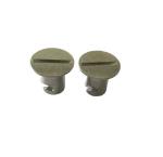 Stainless Steel DZUS Style Aluminum Button Quarter Turn Nut Fastener for OE No.