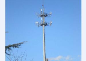 Quality High Wind Speed Monopole Telecom Tower CE AWS SGS Certificated wholesale