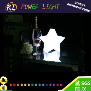 Quality Decorative Glowing Christmas Star Color Changing LED Lamp wholesale