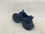 Comfort Black Rhinestone Sneakers Breathable Upper Blinged Out Sneakers