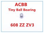 Tiny Ball Bearings With Flange Edge